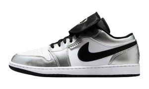 Jordan 1 Low SE “Metallic Silver Tiempo” (IR2278-100)