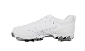 Mizuno Ambition 2 Low Metal Baseball Cleat “White” (11GM215301)
