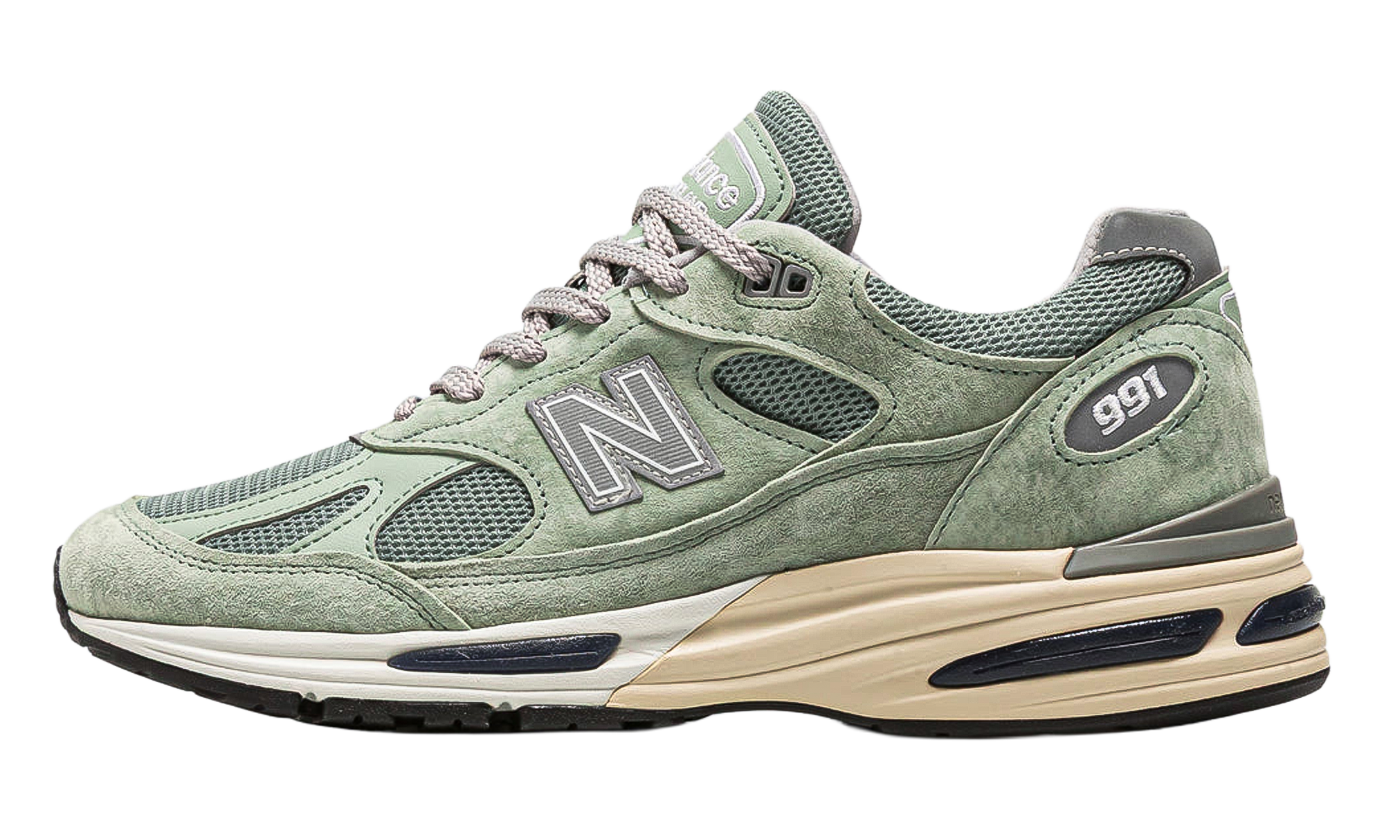 New Balance 991v2 “MiUK Sea Grass”: de stille Made in UK-grail