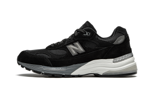 New Balance 992v1 Made In USA ‘Black’ Black/Grey (M992BL)