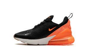 Nike AIR MAX 270 GS “Black Total Orange Bright Crimson” (943345-037)