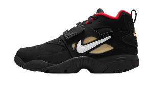 Nike Air Diamond Turf Proto ’92 “Black Fire Red” (IM5767-001)