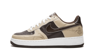 Nike Air Force 1 ‘Brown Pride’ Linen/Baroque Brown-White (307334-221)