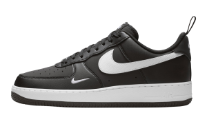 Nike Air Force 1 Low ’07 LV8 “Carbon Fiber Swoosh – Black / White” (IR5599-001)