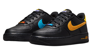 Nike Air Force 1 Low GS “Black Multi-Color” (IM7742-001)
