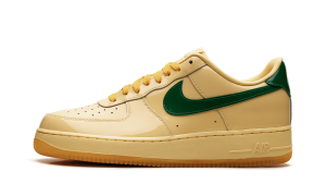 Nike Air Force 1 Low “Patent Leather Topaz Gold Pine Green” (IO4489-700)