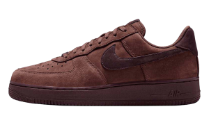 Nike Air Force 1 Low Retro Premium QS “Red Sepia Mahogany Badgeless” (IO9555-201)