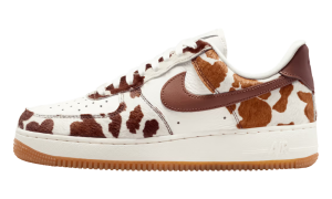 Nike Air Force 1 Low Womens “Cow Print Field Brown” (IO0442-200)