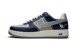 Nike Air Force 1 Mr Cartoon Blue Tattoo (Spiderweb) (311368-401)