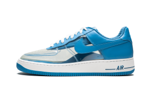 Nike Air Force 1 Premium ‘Fantastic 4 Invisible Woman’ Clear/Harbor Blue-Military Blue-White (313641-941)
