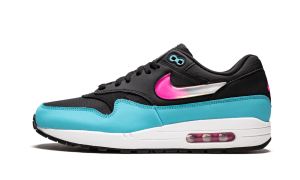 Nike Air Max 1 Jelly Swoosh Black Fuchsia Blue Fury