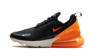 Nike Air Max 270 “Black/Total Orange-Bright Crimson” (AH8050-030)
