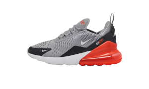 Nike Air Max 270 GS “Wolf Grey Anthracite Bright Crimson White” (943345-039)