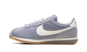 Nike Cortez Textile “Cement Grey Gum Light Brown Safety Orange Sail” (DZ2795-005)