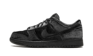 Nike Dunk Low Dover Street Market Triple Black Velvet – “Black / Black / Black” (DH2686-002)