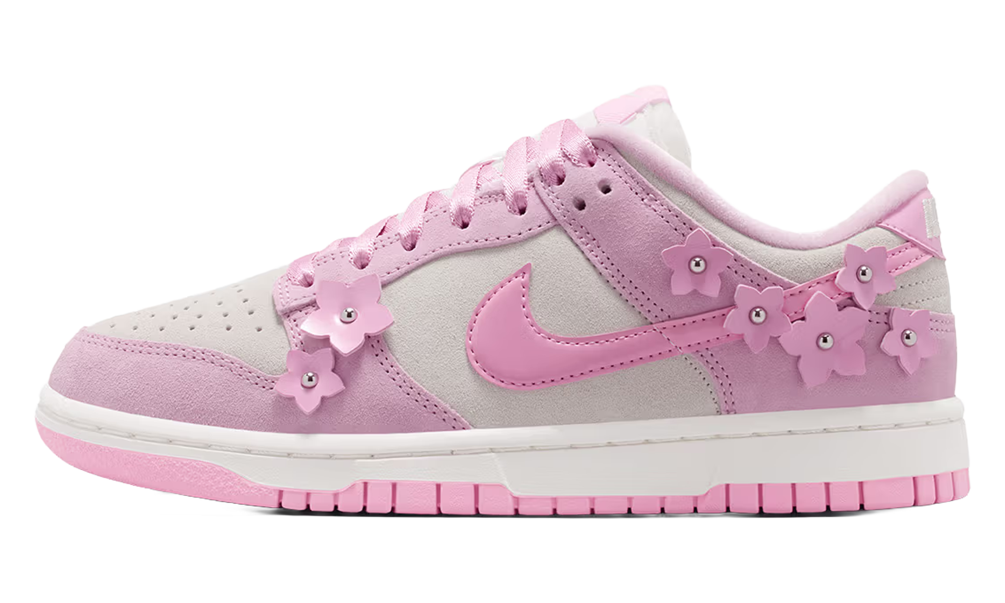 Nike Dunk Low Womens Femme Pink Flower: clean roze zomer-Dunk