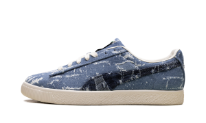 Puma Clyde “Faded Denim Frosted Ivory” (399655-01)