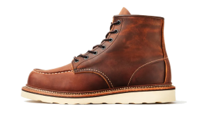 Red Wing Classic Moc “Wide – Brown Leather / Black” (1907-WIDE)