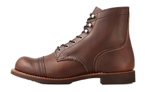 Red Wing Heritage Iron Ranger 6 Inch Cap Toe Boots “Amber” (8111)