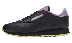Reebok Classic Leather “Smiley 50th Anniversary – Black” (FZ5806)