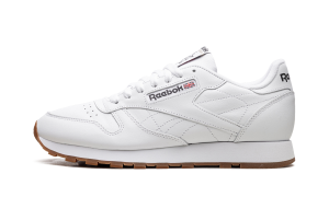 Reebok Classic Leather White White/Gum (Other Brands Reebok)