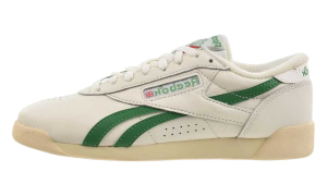 Reebok Freestyle Lo Shoes “Chalk/Glengreen/Paperwhite” (100256-054)