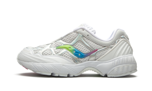 Saucony Grid Web Iridescent White