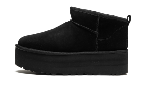 Ugg CLASSIC ULTRA MINI PLATFORM Womens “Black” (1135092-BLK)