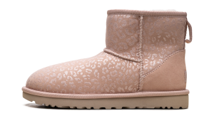 Ugg Classic Mini “Snow Leopard Fleece Lined Pink” (1113494-QRT)