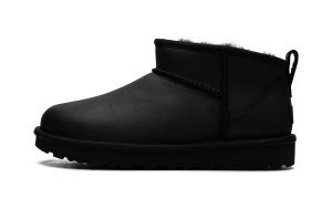 Ugg Classic Ultra Mini Leather “Black” (1174210-BLK)