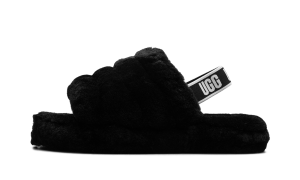 Ugg Fluff Yeah Slide GS “Black” (1098494K-BLK)