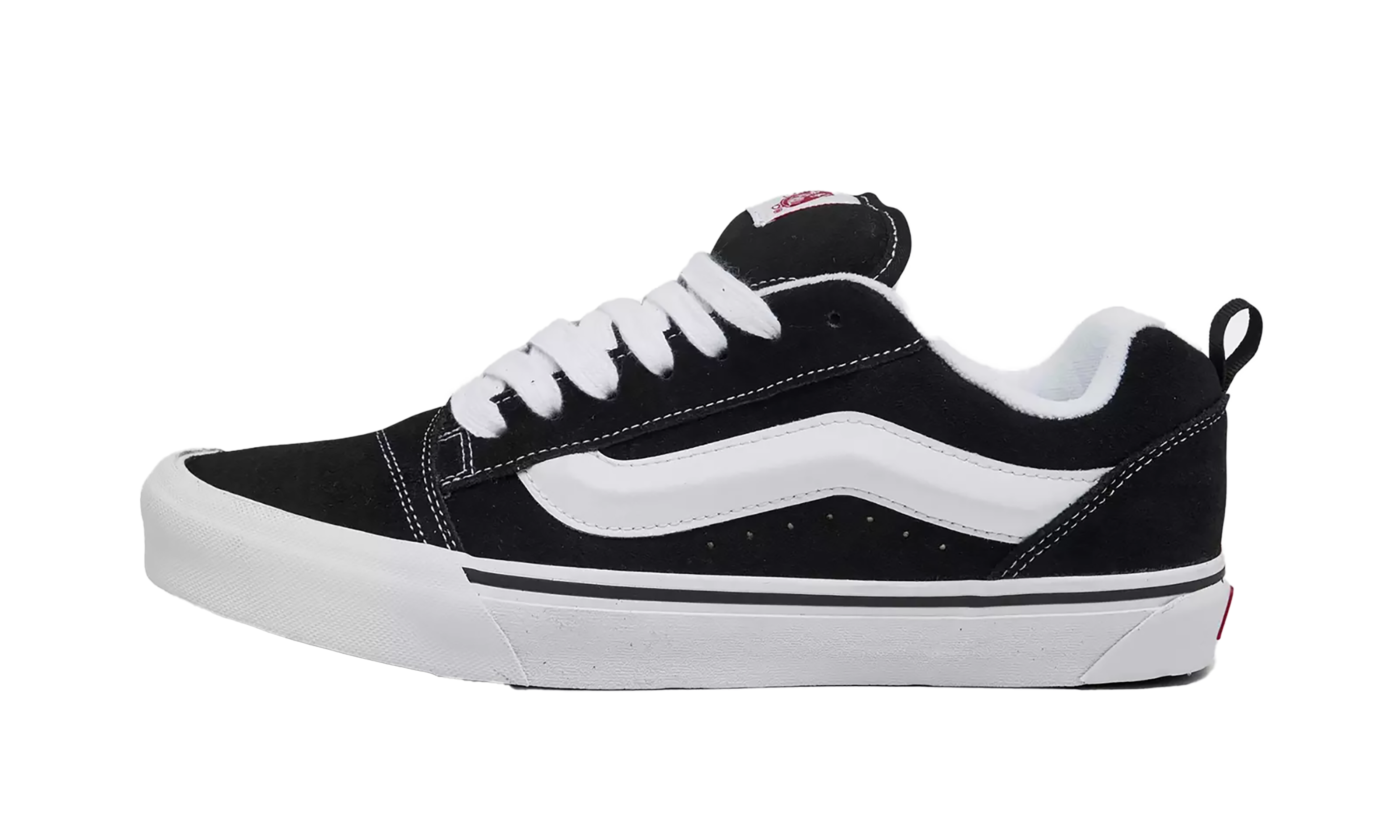 Vans Knu Skool “Black White”: de Old Skool, maar dan dikker