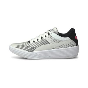 Puma Clyde All-Pro basketbalschoenen Wit/Zwart (194039-03)