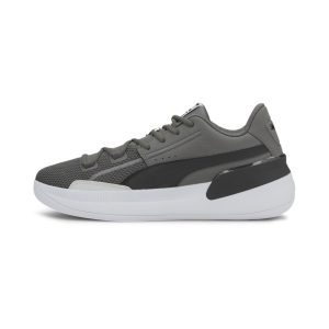 Puma Clyde Hardwood Team basketbalschoenen Zwart/Grijs (194454-03)