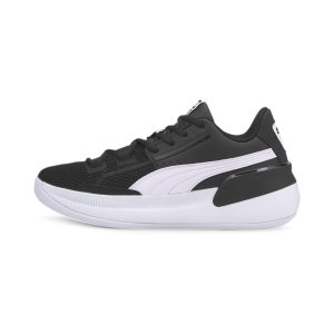 Puma Clyde Hardwood Team basketbalschoenen Wit/Zwart (194455-02)