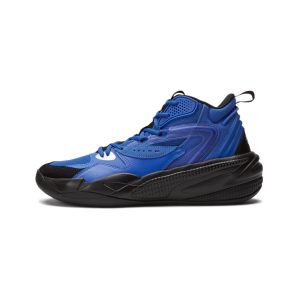 Puma Dreamer 2 Mid basketbalschoenen Zwart/Blauw (194851-05)