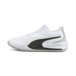 Puma Triple basketbalschoenen Wit/Zwart (195217-06)