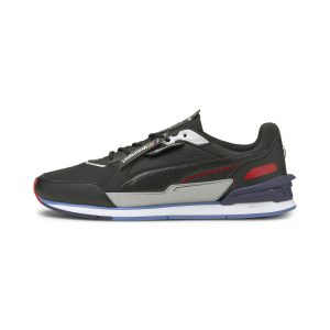 Puma BMW M Motorsport Low Racer motorsportschoenen Wit/Zwart (306805-01)