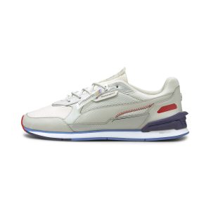 Puma BMW M Motorsport Low Racer motorsportschoenen Grijs/Wit (306805-02)