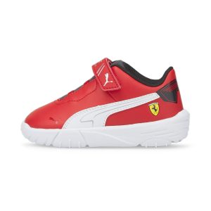 Puma Scuderia Ferrari Drift Cat Delta motorsportschoenen baby’s Rood/Wit (306898-05)
