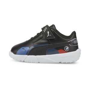 Puma BMW M Motorsport Drift Cat Delta motorsportschoenen baby’s Wit/Zwart (306901-01)