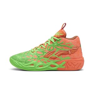 Puma HOOPS x TMNT MB.04 LM “Fluro Green Pes / Puma Green / Bright Aqua / Orange Glow” (311307_01)