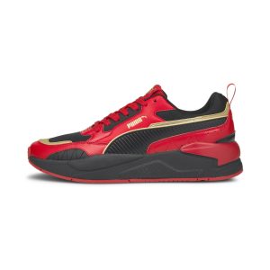 Puma X-Ray 2 Square Zwart/Rood/Goud (373108-16)