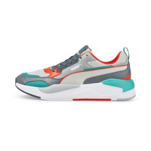 Puma X-Ray 2 Square Groen/Grijs/Oranje (373108-46)
