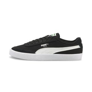 Puma Oslo van gevulkaniseerd canvas Wit/Zwart (374978-02)