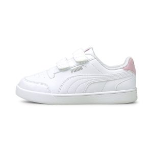 Puma Shuffle Wit/Roze (375689-04)