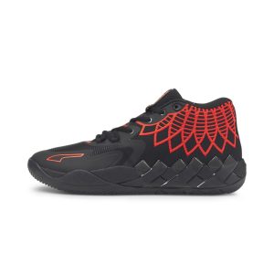 Puma MB.01 basketbalschoenen Rood/Zwart (376443-08)