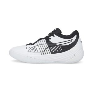 Puma Fusion Nitro basketbalschoenen Wit/Zwart (376639-01)