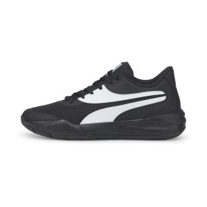 Puma Triple basketbalschoenen Wit/Zwart (376640-04)