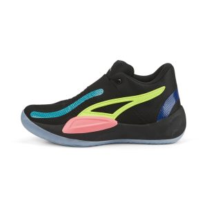Puma Rise Nitro basketbalschoenen Zwart (377012-03)